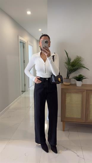 Budy Antrasit Wıde Leg Jean