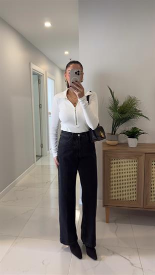 Budy Antrasit Wıde Leg Jean