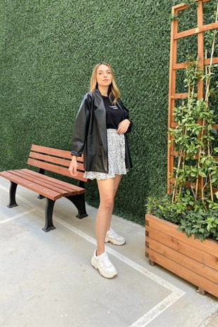 Deri Blazer Ceket