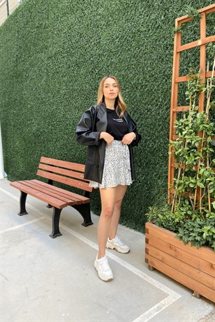 Deri Blazer Ceket