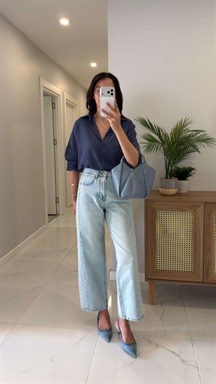 Cloud Buz Mavisi Jean