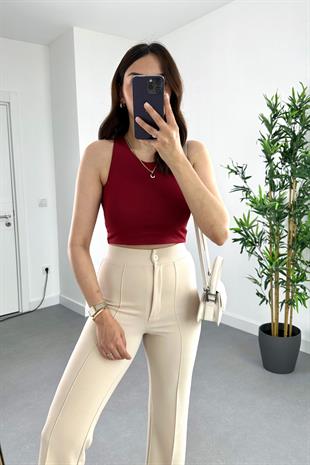 Unde Bordo Double Kumaş Atlet