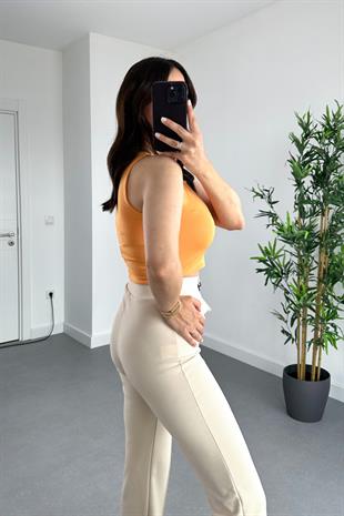 Unde Orange Double Kumaş Atlet