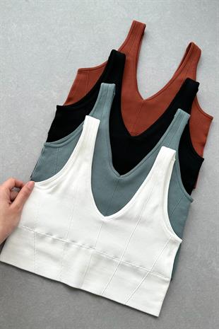 Kiremit Fitilli U Yaka Crop