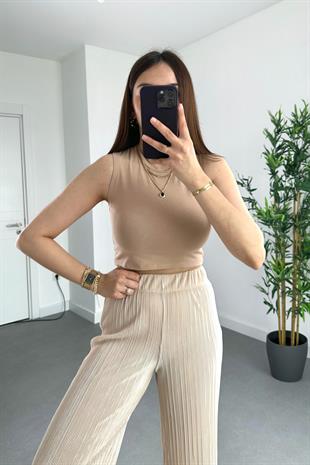 Zr Kahve Basic Crop Top