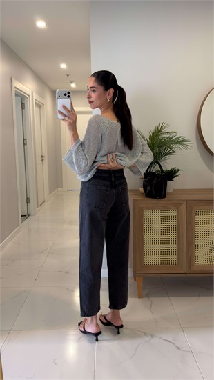 CS Jalle Antrasit Mom Jean