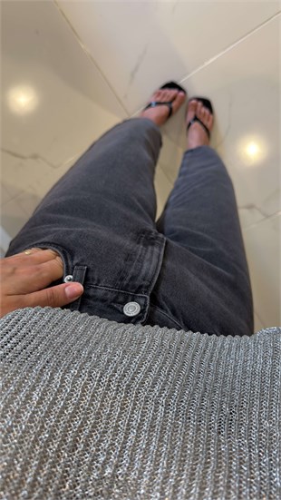CS Jalle Antrasit Mom Jean