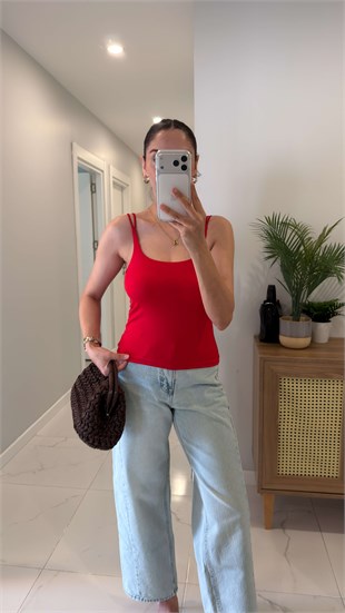 Daily Kırmızı Basic Askılı Atlet