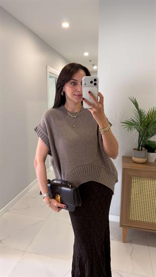 Dilvin Delissa Vizon Süveter Triko