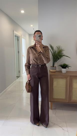 Dilvin Dora Kahve Straıght Jean