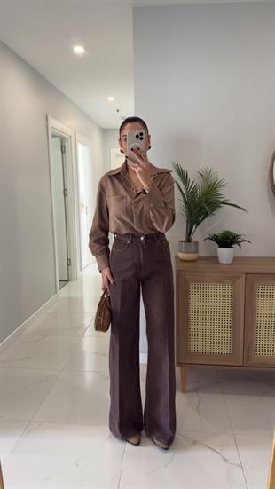 Dilvin Dora Kahve Straıght Jean