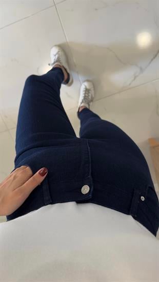 Dilvin Lori Koyu Lacivert Skinny Jean