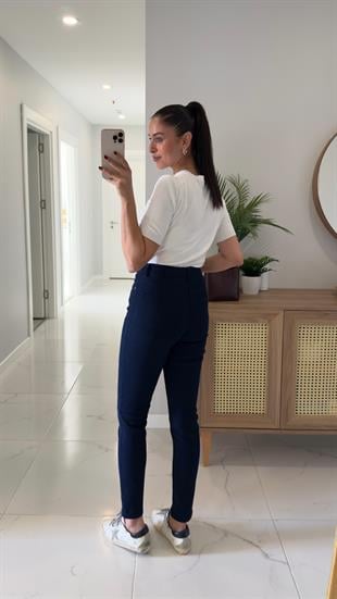 Dilvin Lori Koyu Lacivert Skinny Jean