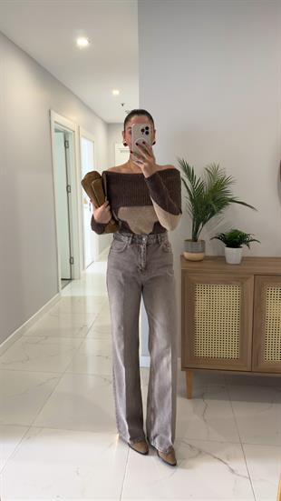 Dilvin Otra Kahve Straıght Jean