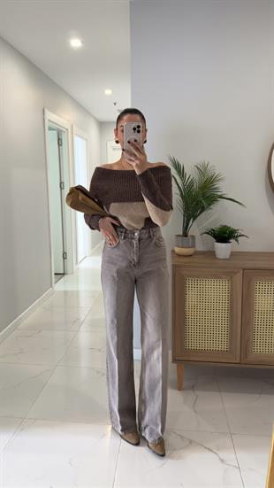 Dilvin Otra Kahve Straıght Jean