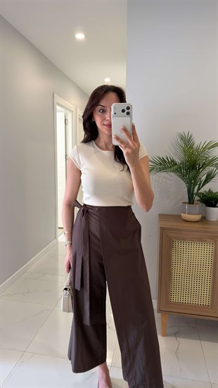 Dlvin Niss Taş Bisiklet Yaka Basic Tişört