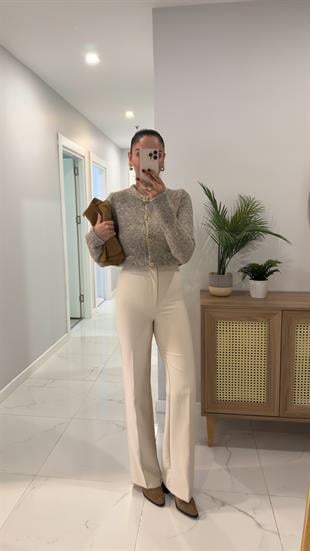 Duffy Taş Flare Pantolon