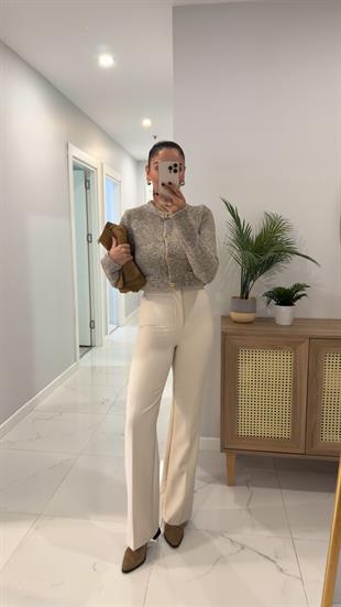 Duffy Taş Flare Pantolon