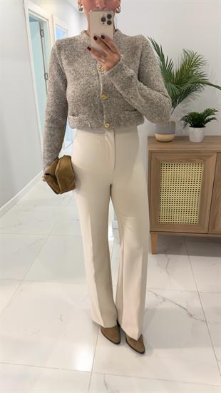 Duffy Taş Flare Pantolon