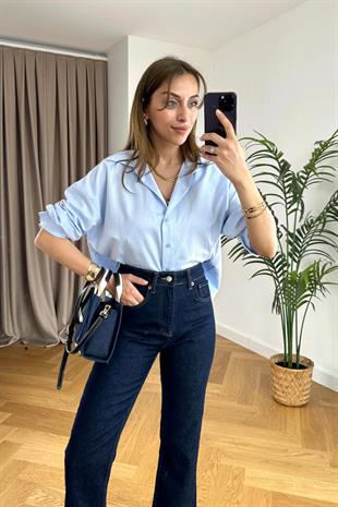 Oxford Açık Mavi Gömlek