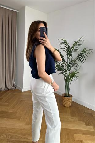 ZR Lacivert Tüvit Yelek