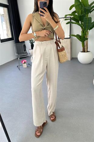 MD Luca Taş Palazzo Pantolon