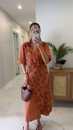 Elisa Kiremit İşleme Detaylı Takım