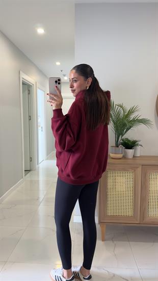 Fora Bordo Cep Detaylı Kapüşonlu Sweat