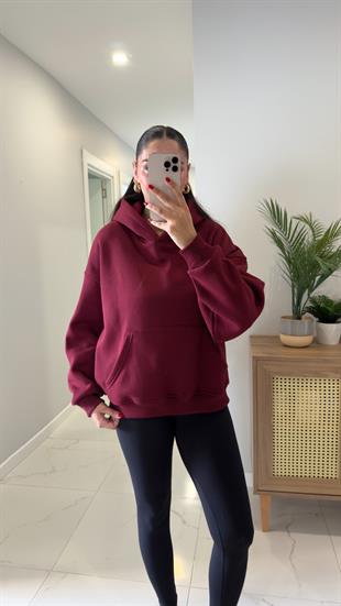 Fora Bordo Cep Detaylı Kapüşonlu Sweat