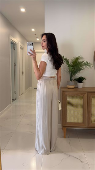 Gardenya Taş Beli Lastikli Dökümlü Pantolon