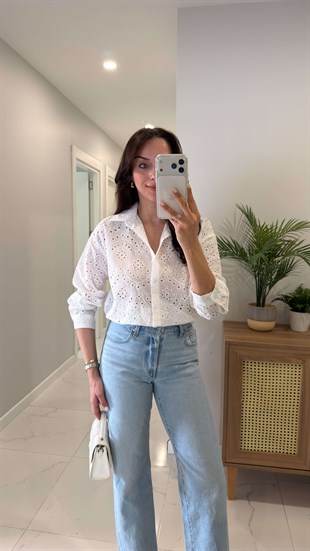 Gewa Ekru Fisto Gömlek