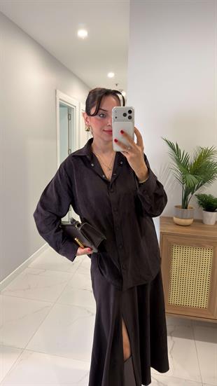 Gobs Acı Kahve Premium Süet Gömlek