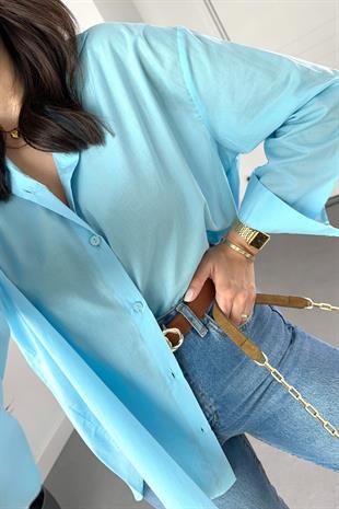Brshk Açık Mavi Gömlek