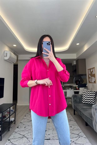 Kita Fuşya Gömlek