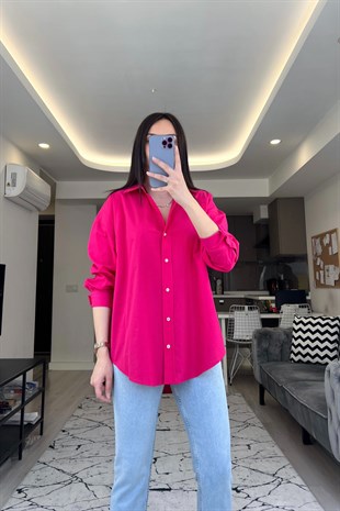 Kita Fuşya Gömlek