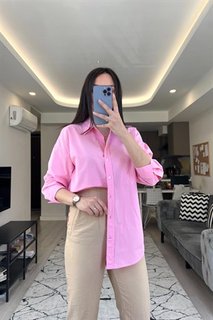 Kita Şeker Pembe Gömlek