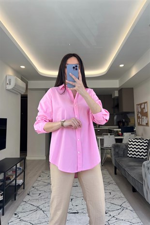 Kita Şeker Pembe Gömlek