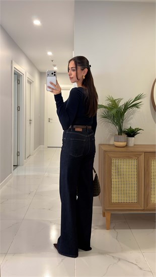 Jalle Dark Blue Straıght Jean