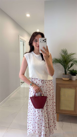 Jerta Ekru Kolsuz Triko