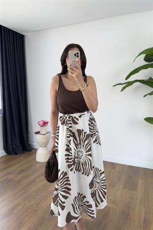 Josla Acı Kahve U Yaka Atlet