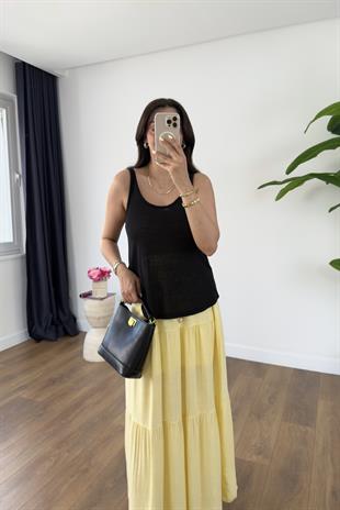 Josla Siyah U Yaka Atlet