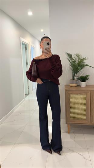 Kenry Koyu Mavi İspanyol Jean