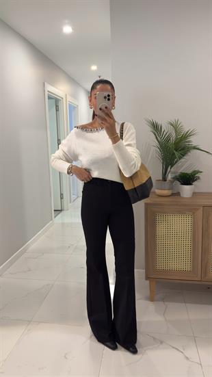 Kenry Siyah İspanyol Jean