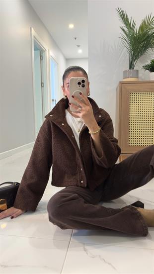 Kose Kahve Tüvit Ceket