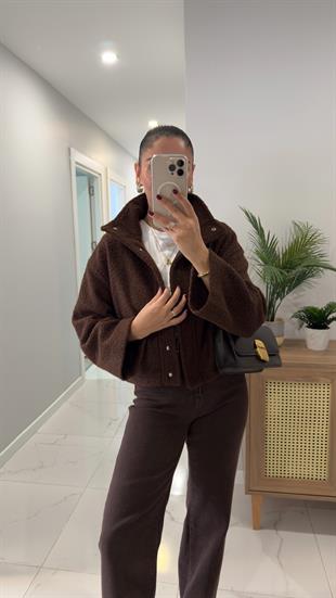 Kose Kahve Tüvit Ceket