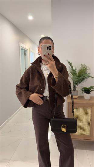 Kose Kahve Tüvit Ceket