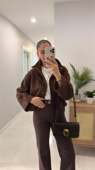 Kose Kahve Tüvit Ceket