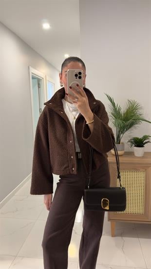 Kose Kahve Tüvit Ceket