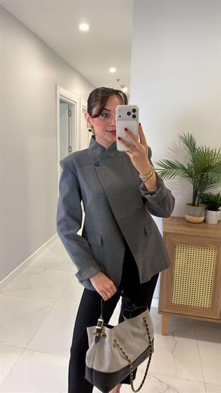 Londran Antrasit Blazer Ceket