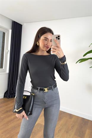 MD Astela Antrasit Basic Bluz